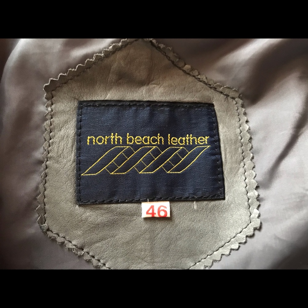 North beach leather jacket